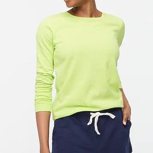 J. Crew | Neon Lime Merino Sweater
